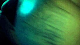 Intense fucking in the dark with big ass and tits, blowjob on monster cock