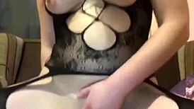 this sexy cam girl is riding her dildo like crazy