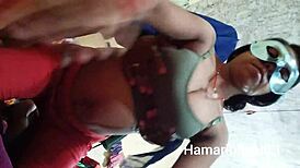 i fuck my big boobs indian village wife in tight leggings