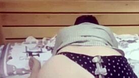 Girlfriend explores new sex positions sensually