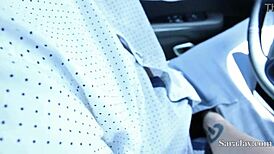 Busty Cougars Sara Jay and Lauren Philips Fuck Their Boob Driver