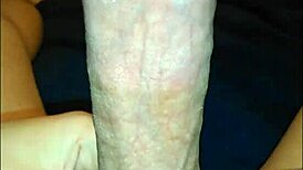 Rubbing my long hard 7inch cock and cumming twice