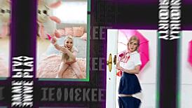 Lovely Teen Friends Bonding by the Pool