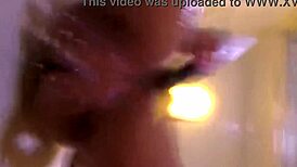 Nina Rivera teases with PUFFY PUSSY PLAY in the shower. Just watch her vibe!