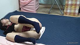 japanese girl flashing her panties under that miniskirt, so hot