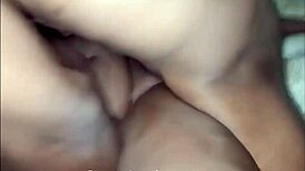 African Ebony Amateurs Bent Over For Monster Cock Creampie Fucking