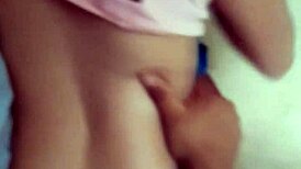 What happens in this homemade video where a milf gets fucked hard and creampied deliciously?