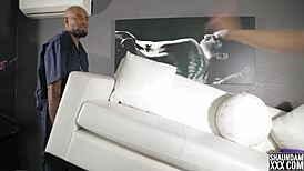 man, i’m wrecking this couch while riding a big black cock in lingerie