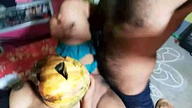 Intense Halloween Assfucking Ex-Girlfriend in Costume