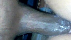 Dark-Skinned Man Enjoys Peruvian Prostitute Intensely