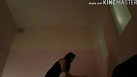 Getting a Relaxing Massage from Lady