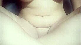 Teen Latina with Big Tits Intensely Masturbates, Showing Off Her Huge Breasts