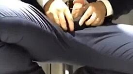 cum before interview? gotta release that tension in the group orgy 😏