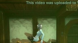 Waking Up to a Wild Warcraft Parody Reality! Can You Handle This Curvy Monster Ride?