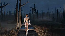 Fallout 4 open for fuck fashion in hentai style.