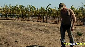 Redneck Jock Fucks Farmer's Ass