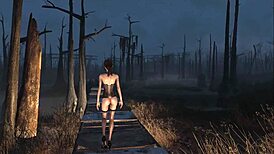 Fallout 4 open for fuck fashion in hentai style.