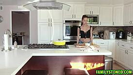 Vanna Bardot Boldly Guides Stepbro in Pleasing a Woman with Big Cock