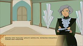 Opal from four elements trainer plays with pussy and boobs 😏