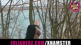 i saw this german babe get fucked hard during her jog