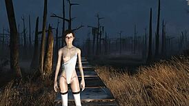 Fallout 4 open for fuck fashion in hentai style.