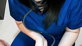 uhh, i can't stop ridin' this hot asian brunette's juicy body in bed!