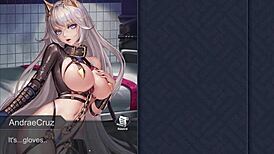 In episode two, Edith delivers a deepthroat blowjob in the King of Kinks anime series.