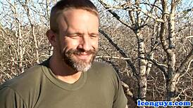 Handsome Dilf And Young 18+ Bodybuilder In Storyline