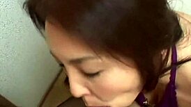 Cock Sucking Asian Teen 18+ Babe in Action