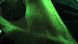 guy gives himself a quick handjob while listening to music