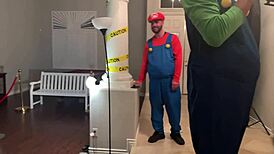 Wow, Halloween Vegas party with Coach Cardher, Crystal Cooper, and Bunny Angel Youngs!