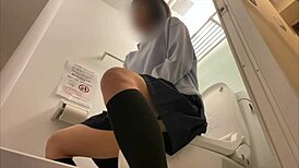 Japanese Amateur Girl Masturbates with Clit Rubbing