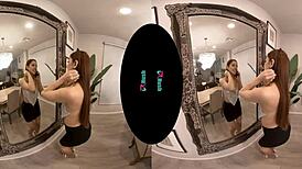 vanna bardot celebrates new years with bent over pov fuck