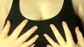 Watch Me Slapping My Huge Tits Hard Against the Table in This Preview