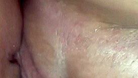 pussy scissoring with stepsister in close-up hardcore action. wet shaved grinding feels unreal.