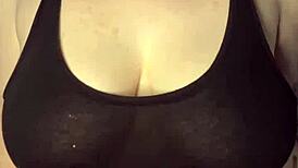 Watch Me Slapping My Huge Tits Hard Against the Table in This Preview