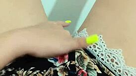 sexy legs and pussy in outdoor solo tease