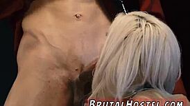 hairy big-breasted blondie cristi ann bound tight