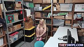 Filching cutie Carmen Callaway faces tough times in the office. Better days are surely ahead!