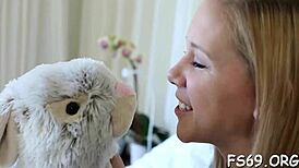 Lustful 18+ teen invites a guy for some hardcore fucking