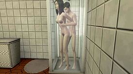 hermanastro folla a su hermanastra japonesa después de una discusión