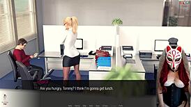 jessica oneil stars in hard news ep 19 with big tits and stockings 😘