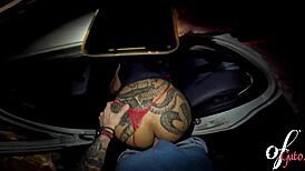 wanna see wat this hottie does in da car... and out?