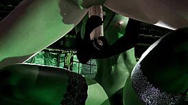 i cum inside witch gruntilda on halloween night in this 3d porn scene