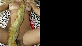 Fox butt plug sparks intriguing bedroom antics