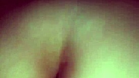 latina girlfriend rides cowgirl on cunt