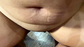 She Sucks Dick Then Gets Fucked In Tight Pussy Close-Up