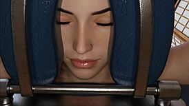 Ramona takes every inch of that big cock deepthroat