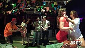 Birthday celebration turns wild at swing house