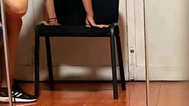 Secretaria Nataly de la UNAM RIDES Director in Hidden Cam Upskirt